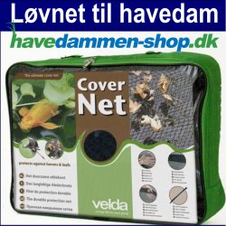 Lvnet til havedam 4x3m -  ekstra holdbart og effektivt