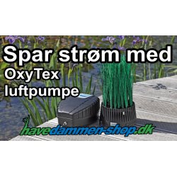 Luftpumpe 500 inkl. OxyTex luftsten med kunstgrs