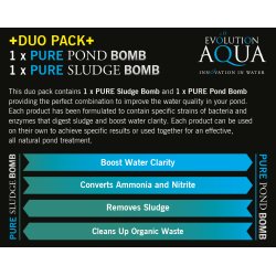 Pure Pond Bomb og Pure Sludge Bomb i en pakke - Pure Duo Pack