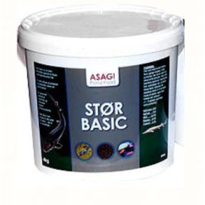 Str foder 3 mm - Basic fiskefoder 6 liter