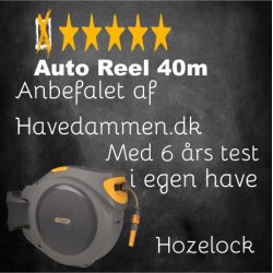 Slangeopruller Auto Reel 40m - Automatisk slangeopruller
