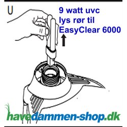 9W UVC lys-rr (PL) til EasyClear 6000